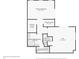 Detailed floor plan layout showcasing the dimensions and arrangement of rooms on floor two at 355 E Ohio St # 309, Indianapolis, IN 46204