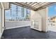 Outdoor kitchen with stainless steel grill and cityscape views at 355 E Ohio St # 309, Indianapolis, IN 46204