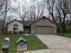 Charming one-story home featuring brick accents and a well-maintained lawn at 3817 Cologne Ct, Indianapolis, IN 46228