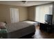 Bedroom featuring natural light, a bed, and a TV at 408 N Colorado Ave, Indianapolis, IN 46201