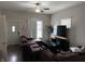 Comfortable living room with large sectional sofa, perfect for relaxation at 408 N Colorado Ave, Indianapolis, IN 46201