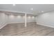 Bright, finished basement with new floors, offering ample space and possibilities at 4421 Brittany Dr, Zionsville, IN 46077