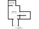 Detailed floor plan of the third level, bedroom, bathroom, and hallway sizes are shown at 625 N Parker Ave, Indianapolis, IN 46201