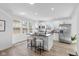 Modern kitchen featuring quartz countertops, stainless appliances, and center island at 625 N Parker Ave, Indianapolis, IN 46201