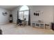 Bright home office with large window, desk, and ample workspace at 7150 Brant Pointe Cir, Indianapolis, IN 46217