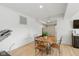 Bright basement featuring a charming round dining table, perfect for casual meals and entertaining at 7322 Franklin Parke Ct, Indianapolis, IN 46259
