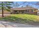 Traditional-style brick home with a well-kept lawn and manicured bushes beneath shuttered windows at 745 W Banta Rd, Indianapolis, IN 46217