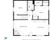 Upstairs floor plan showing bedrooms, bathrooms, and halls at 7591 Inkbush Dr, Nineveh, IN 46164