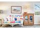 Cozy living room with a beach-themed decor and natural lighting at 7591 Inkbush Dr, Nineveh, IN 46164