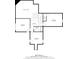 Second floor plan showing bedroom, bathroom, and WIC locations, with dimensions provided for each space at 8040 Lynch Ln, Indianapolis, IN 46250