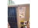 A close up view of the HVAC information sticker at 914 Greenwood E Trl, Greenwood, IN 46142