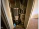 View of the hot water heater and furnace closet at 914 Greenwood E Trl, Greenwood, IN 46142