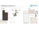 Sample bonus bathroom and laundry finishes showcase cabinets, countertops, tile, faucet, lighting and hardware at 9150 Bryce Cir, Zionsville, IN 46077