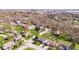 Aerial view showcasing a large residential area with single Gathering homes at 923 Jonathan Dr, Plainfield, IN 46168