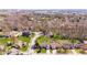 Scenic aerial view of a residential neighborhood with mature trees at 923 Jonathan Dr, Plainfield, IN 46168