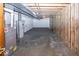 Unfinished basement utility area with painted walls, furnace, and hot water heater at 1509 Copperwood Pl, Carmel, IN 46033