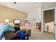 Cozy bedroom featuring carpeted floors and a comfortable layout at 15129 Smithfield Dr, Westfield, IN 46074