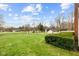 Expansive backyard featuring a large green lawn at 218 Urban St, Danville, IN 46122