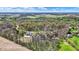 Aerial shot of a community featuring lush trees and large homes at 23219 Marin Dr, Cicero, IN 46034
