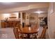 Finished basement area with a bar, dining table, and workout equipment at 23219 Marin Dr, Cicero, IN 46034