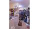 Organized walk-in closet with shelving, hanging racks and plenty of storage space at 23219 Marin Dr, Cicero, IN 46034