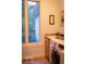 Bright laundry room with a modern washing machine and large window at 23219 Marin Dr, Cicero, IN 46034