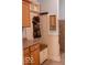 Mudroom has a cabinet, storage bench, hooks and wainscoting at 23219 Marin Dr, Cicero, IN 46034