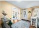 Welcoming entryway with hardwood floors, decor, and seamless flow into other rooms at 251 E South St, Franklin, IN 46131