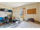 Cozy bedroom with a window, and a comfortable space at 3024 N Huber St, Indianapolis, IN 46226