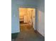 Interior hallway featuring vintage details and natural light filtering through curtains at 330 N Beville Ave, Indianapolis, IN 46201