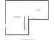 Basement floor plan features a large recreation room and utility area at 3393 Paisley Pointe, Whitestown, IN 46075