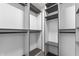 Walk-in closet includes shelves and rods for optimal storage and organization at 4057 Knollwood Ave, Franklin, IN 46131