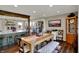 Spacious open-concept design showcasing kitchen island, dining area, and seamless flow at 5311 Larita Ln, Anderson, IN 46017