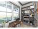 Well-organized pantry with built-in shelving and drawers, offering ample storage space at 5679 S 675 W, New Palestine, IN 46163
