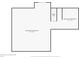 Unfinished basement floor plan with potential for customization at 6557 Eagles Nest Ln, McCordsville, IN 46055