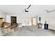 Two car garage with an electric door, perfect for storage and utilities at 8242 Frankdale Ct, Indianapolis, IN 46259