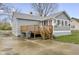 Back exterior with deck and screened porch at 8722 Shelby St, Indianapolis, IN 46227