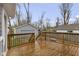 Large wooden deck perfect for entertaining and enjoying outdoor living at 8722 Shelby St, Indianapolis, IN 46227