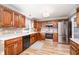 Well-equipped kitchen featuring ample counter space and stainless steel appliances at 12507 Doe Ln, Indianapolis, IN 46236