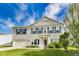 Charming two-story home featuring a well-maintained lawn, attached garage, and manicured landscaping at 12552 Majestic Way, Fishers, IN 46037