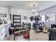 A versatile living space with musical instruments and studio equipment at 12552 Majestic Way, Fishers, IN 46037