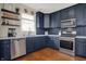 Well-appointed kitchen with stainless steel appliances, ample counter space, and modern fixtures at 2018 Cornell Ave, Indianapolis, IN 46202