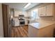 Bright kitchen with stainless steel appliances, and lots of counter space at 2328 Discovery Dr, Anderson, IN 46017