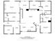 Detailed floor plan showcasing the layout and dimensions of the home's various rooms and spaces at 4223 W State Road 234, McCordsville, IN 46055
