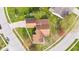 An aerial view shows the home's location on a tree-lined street at 448 Yorktown Ln, Avon, IN 46123