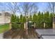 An outdoor kitchen area on the back deck includes a grill and a heater at 4561 Coles Dr, Columbus, IN 47201