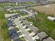 Aerial view of a residential neighborhood near the Golf Club of Indiana at 4831 E Oak Hill E Dr, Lebanon, IN 46052