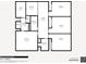 Second floor plan featuring several bedrooms and bathrooms at 4831 E Oak Hill E Dr, Lebanon, IN 46052