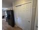 Spacious pantry located adjacent to the kitchen with shelving at 52 Spring Lake Ct, Trafalgar, IN 46181