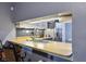 Kitchen bar top with stainless steel sink and updated features at 5431 Carlton Ct, Indianapolis, IN 46224